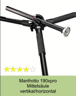 Manfrotto 190xprob Mittelsäule