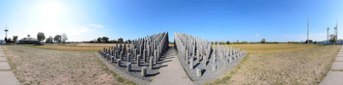 Kugelpanorama - Dreieich - Stangenpyramide