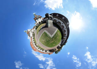 Little Planet Bad Nauheim - Löwe im Sprudelhof