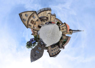 Little Planet Thurnau - Schloss und Kirche