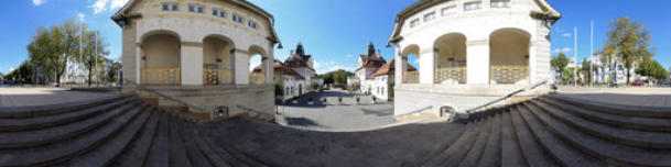 Bad Nauheim - Treppe zum Sprudelhof