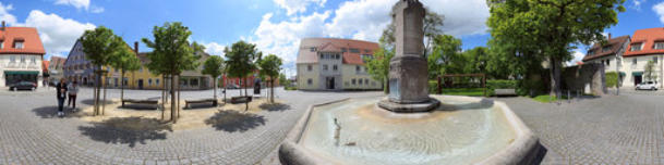 Feuchtwangen - Kriegerdenkmal - Untere Torstraße