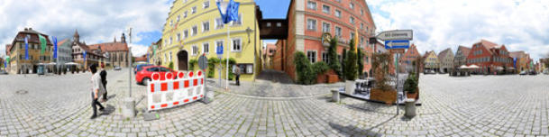 Feuchtwangen - Marktplatz Ecke Postgasse