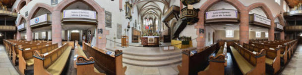 Feuchtwangen - Stiftskirche Innenansicht