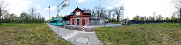 Neu Isenburg - Straßenbahn an der Stadtgrenze