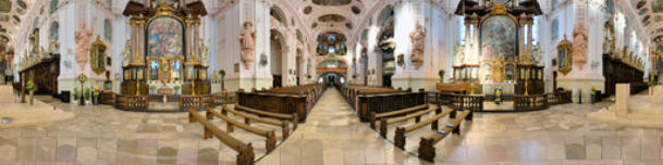 Waldsassen - Altäre im Langhaus der Basilika