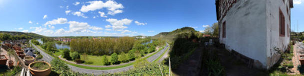 Homburg am Main - Panoramablick ins Maintal