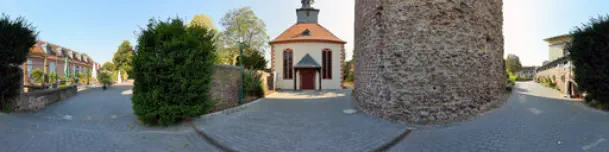 Dreieichenhain - Eingang zur Burgkirche