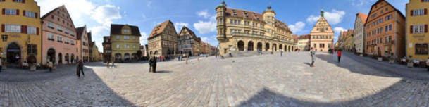 Kugelpanoramen aus Rothenburg ob der Tauber