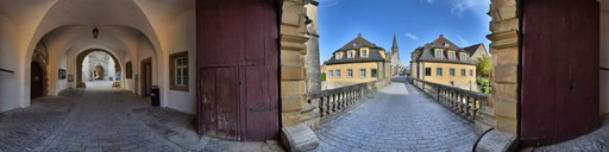 Weikersheim - Im Torbau des Schlosses