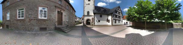 Wächtersbach - Marienkapelle und Schule